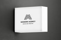 Modern Agency Letter M Logo Screenshot 3