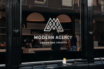Modern Agency Letter M Logo Screenshot 4