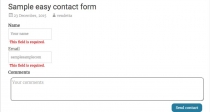 Easy Contact Forms - Wordpress Plugin Screenshot 4