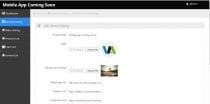 Viavi - Mobile App Coming Soon PHP Script Screenshot 2