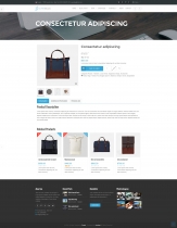 Super Blog - Shopping Responsive Drupal Theme Screenshot 4