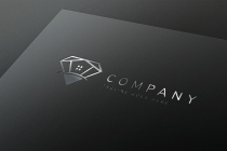 Diamond House - Logo Template Screenshot 1