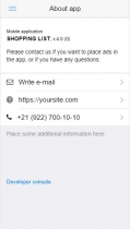 Shopping List App And Backend - Cordova Template Screenshot 6