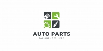 Auto Parts Logo Template Screenshot 1