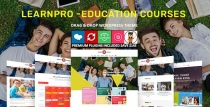 Learnpro - Education WordPress Theme Screenshot 1