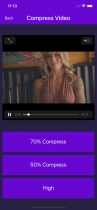 Photo Video Compress - iOS App Source Code Screenshot 6