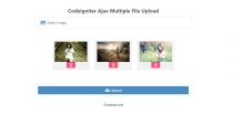 Codeigniter Ajax Multiple File Upload Screenshot 1