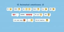 13 Fun Emoji Face Animations CSS Screenshot 1