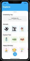 Sticker Maker DIY Cut Out - iOS Source Code Screenshot 1
