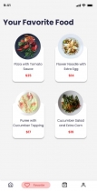 Flutter Food Shop UI Kit Screenshot 3