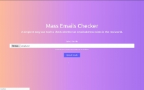 Asp.Net Mass eMails Checker Screenshot 2