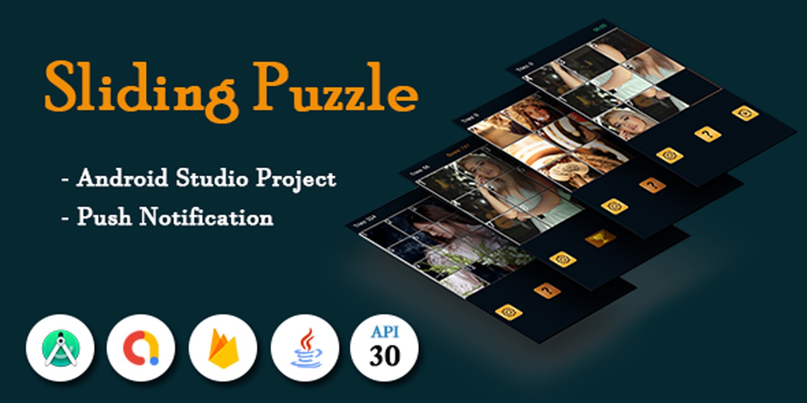 Slide Puzzles Android Source Code By Rqrappshelp Codester