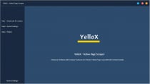 YelloX - Yellow Page Scraper C# Screenshot 1