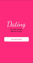 Flutter Dating App Design UI Kit  Screenshot 1