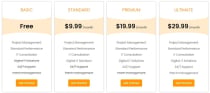 Prico - Responsive Pricing Tables CSS Screenshot 2