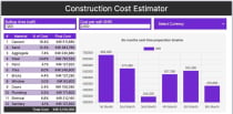 Construction Cost Estimator JavaScript Screenshot 4
