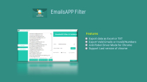 EmailsAPP Filter And Validator Python Screenshot 1