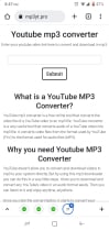 YouTube to MP3 Converter Python Django Screenshot 1