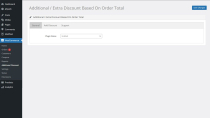 Additional Discount Based On Order WooCommerce Screenshot 3