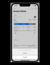 Invoice Maker App - SwiftUI Full iOS Application Screenshot 4