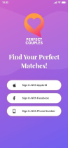 Perfect Couples App - Adobe XD Mobile UI Kit Screenshot 3