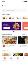 Food Frenzy - Figma Mobile Application UI Kit Screenshot 3