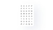 500 Editable Line Icons in FIGMA Screenshot 1