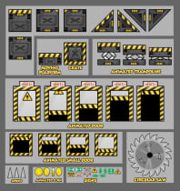 Robot Factory - Platformer Tileset Screenshot 2