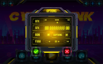 Cyberpunk Game User Interface Screenshot 7