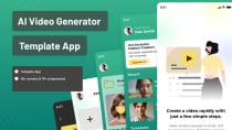 AI Video Generator  Flutter Template App Screenshot 1