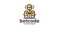 Bot Coder Logo Template Screenshot 1