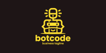 Bot Coder Logo Template Screenshot 3