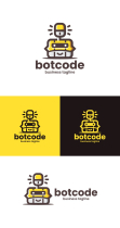 Bot Coder Logo Template Screenshot 4