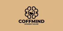 Coffee Mind Logo Template Screenshot 2