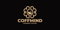 Coffee Mind Logo Template Screenshot 3