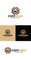 Coffee Mind Logo Template Screenshot 4