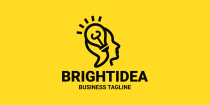 Human Bright Idea Logo Template Screenshot 2