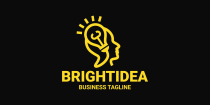 Human Bright Idea Logo Template Screenshot 3
