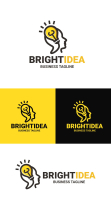 Human Bright Idea Logo Template Screenshot 4