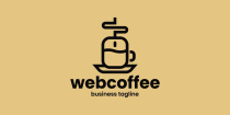 Web Coffee Logo Template Screenshot 2