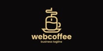 Web Coffee Logo Template Screenshot 3