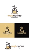 Web Coffee Logo Template Screenshot 4