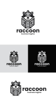 Raccoon News Logo Template Screenshot 4