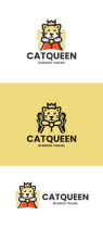 Cat Queen Logo Template Screenshot 3