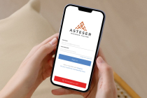Asteser Letter A Logo Screenshot 2