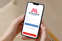 Maximum Letter M Logo Screenshot 3