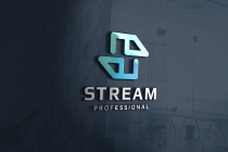 Stream Letter S Logo Screenshot 1