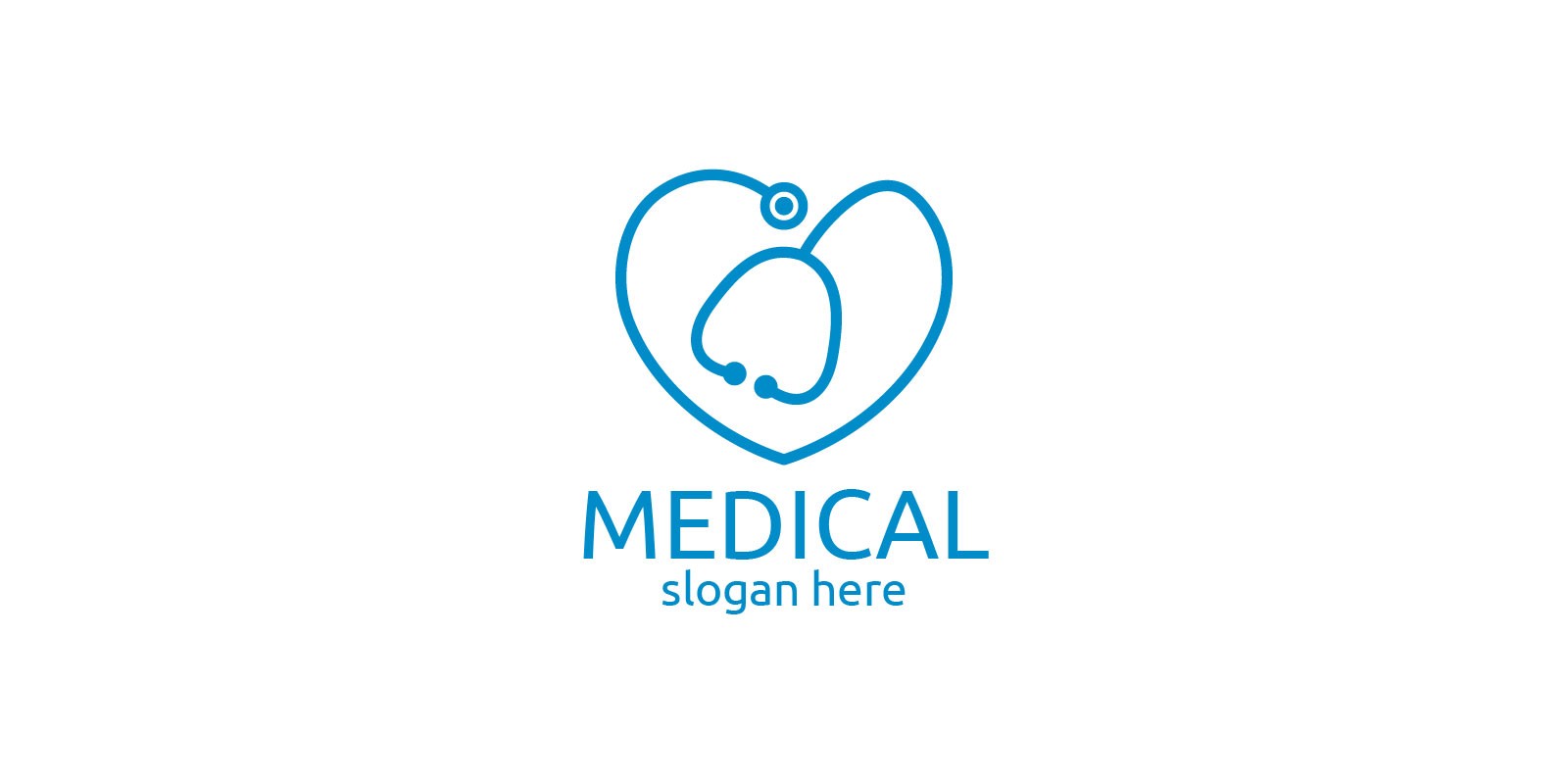 love cross medical hospital logo design