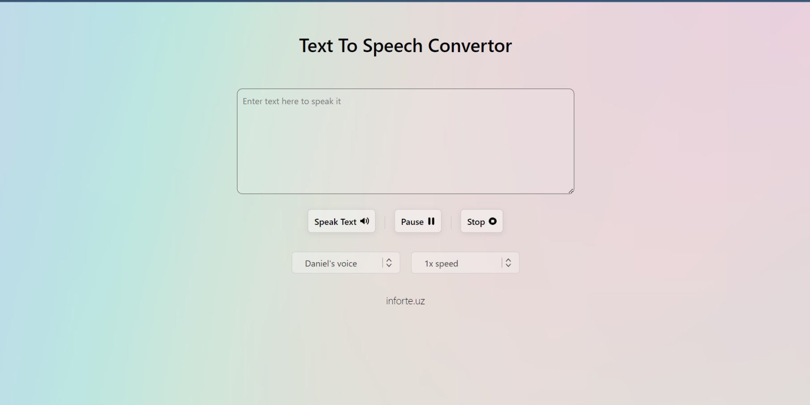 More information about "Text To Speech Convertor In JavaScript"