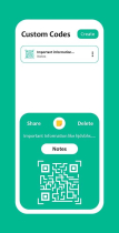 QR Scanner QR Generator - Android Template Screenshot 4